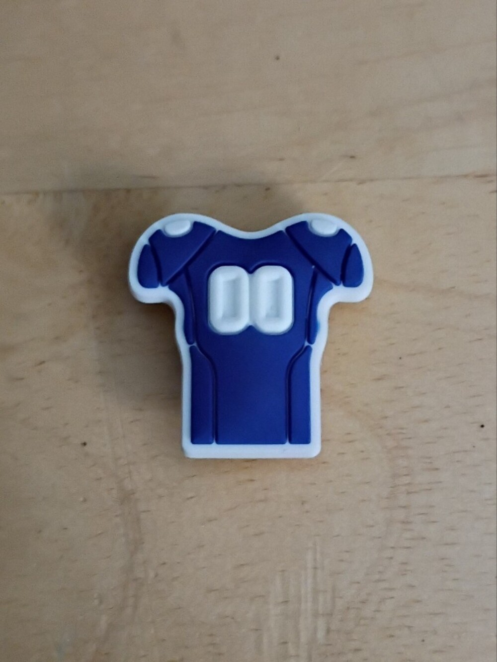 10 for $10 Jibbitz Croc Charm - Football Sports Jersey Blue 00 - New Charm 5
